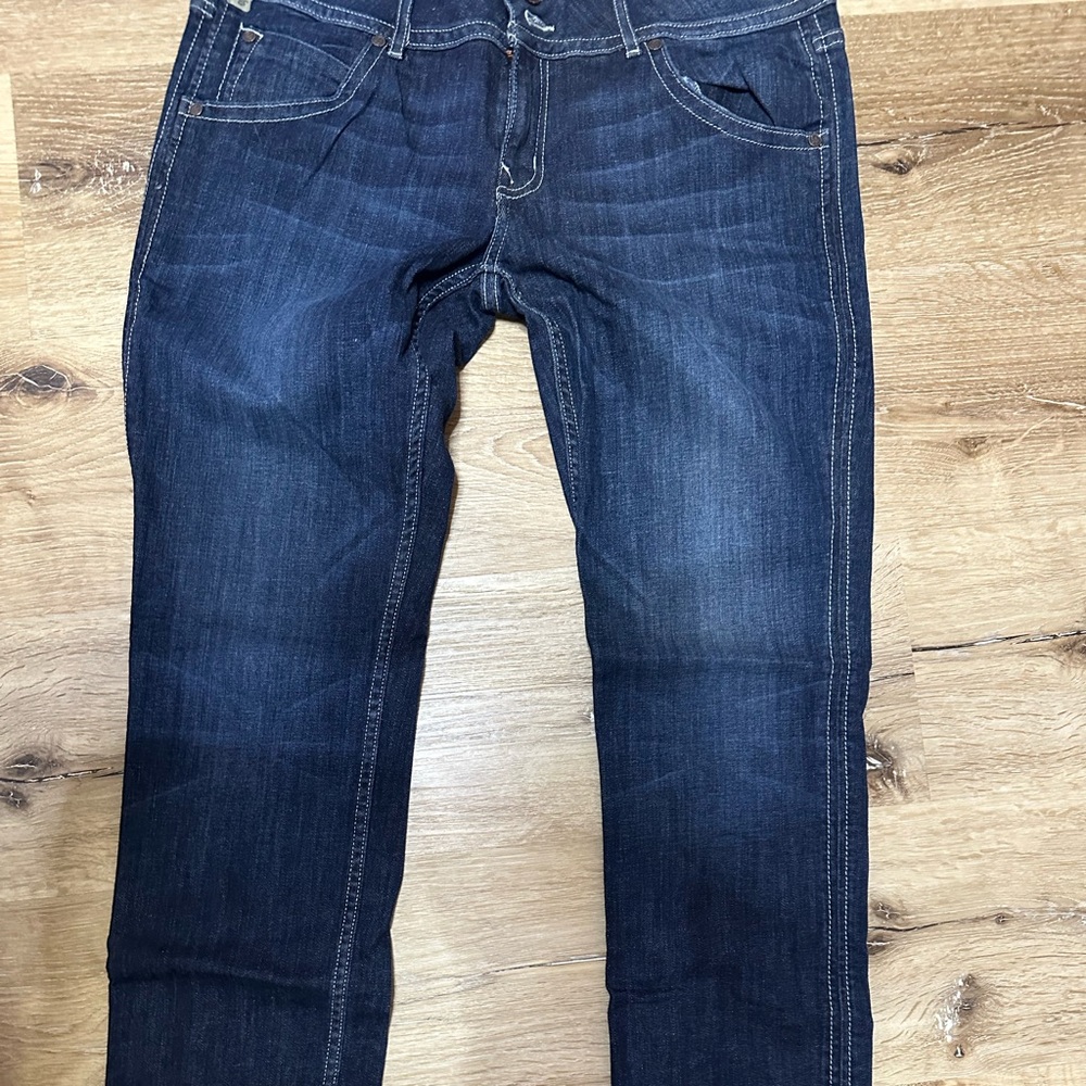 Emerson Edwards Women's Jeans Dark Wash Size 31 Stretch Straight Leg.